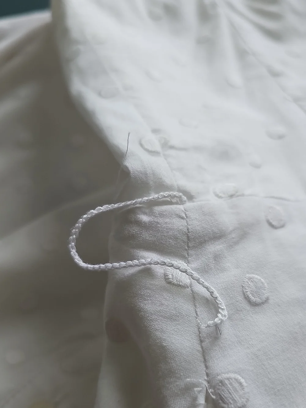 Banana Republic White Eyelet Spaghetti Strap Dress - Classic Summer Style. Sz 6 - Picture 7 of 7